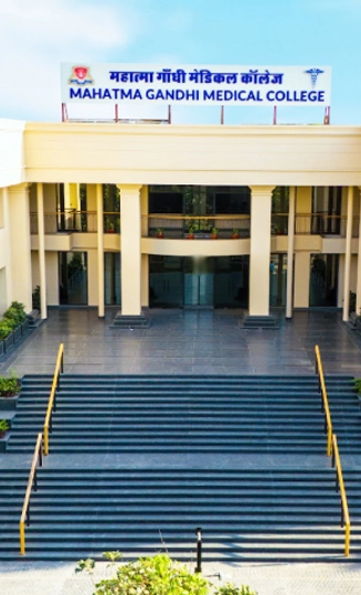 Mahatma Gandhi Medical college front view